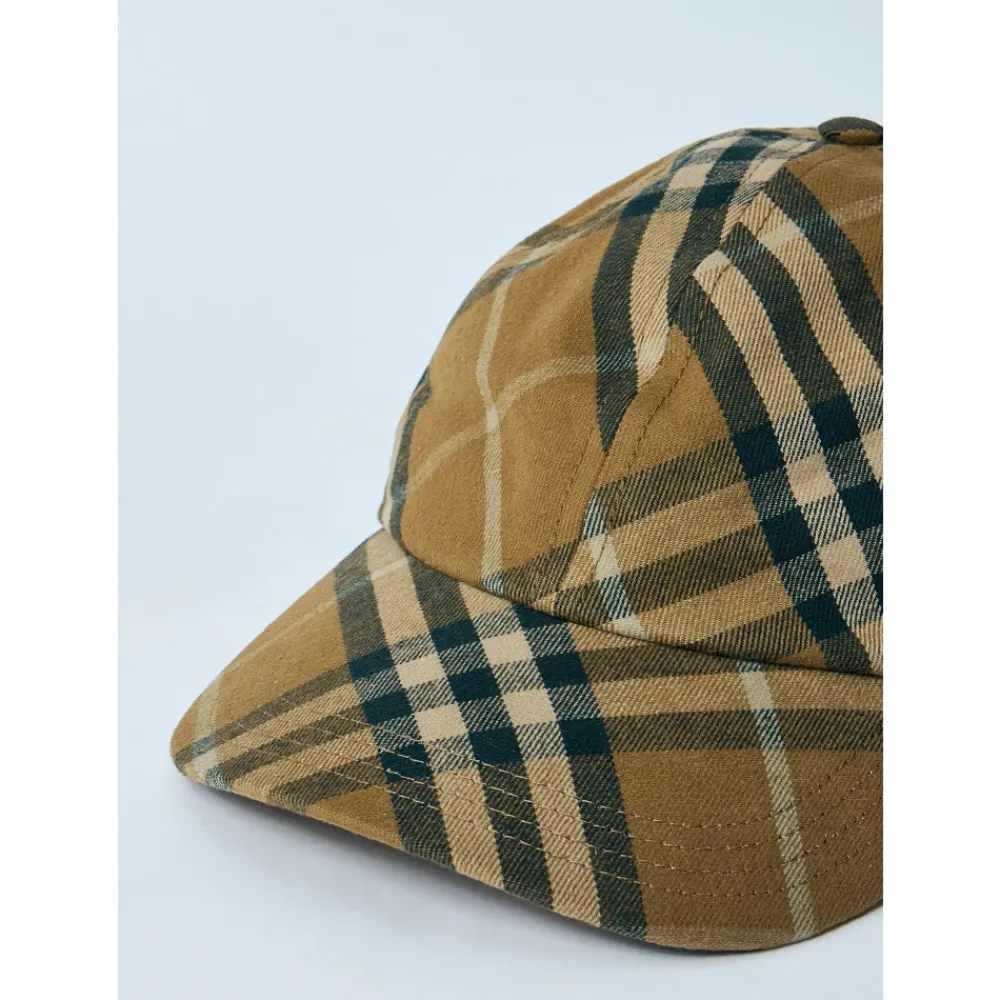 Heren Burberry Klassieke Check Baseballpet