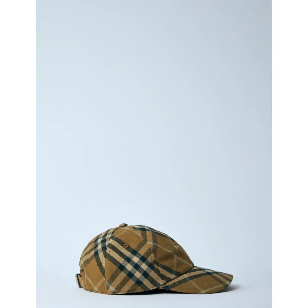 Heren Burberry Klassieke Check Baseballpet