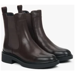 DAMES Estro Chelseaboots^Klassieke Chelsea Boots met Lichte Isolatie