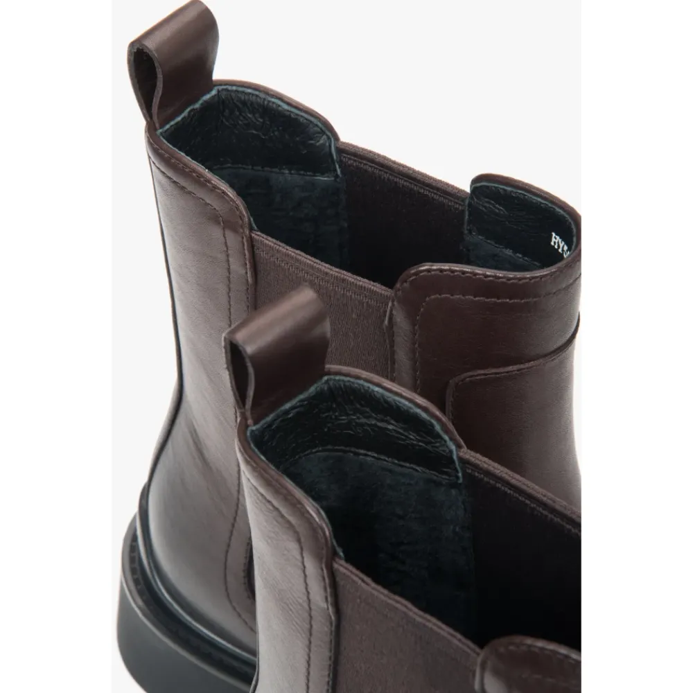 DAMES Estro Chelseaboots^Klassieke Chelsea Boots met Lichte Isolatie