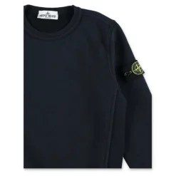 Stone Island Bovenkleding^Klassieke Crew Neck Fleece Sweatshirt