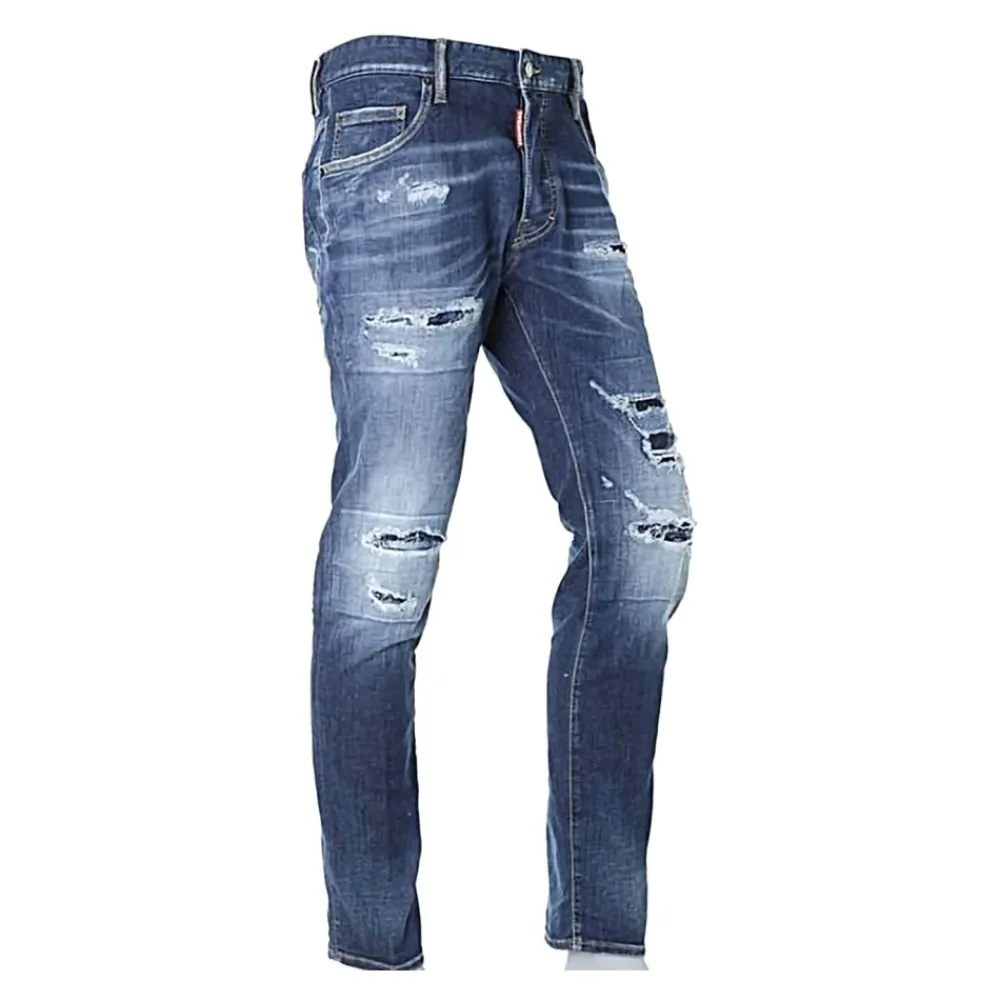 Heren Dsquared2 Jeans^Klassieke Denim Jeans voor Mannen