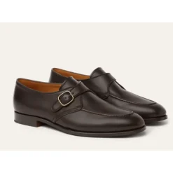 Heren Loro Piana Klassieke Derby Schoenen met Leren Details