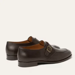 Heren Loro Piana Klassieke Derby Schoenen met Leren Details
