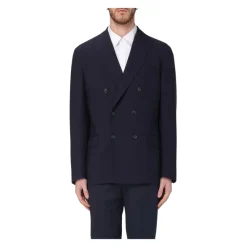 Heren Fay Kostuums^Klassieke Double-Breasted e Blazer