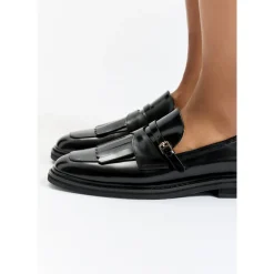 DAMES Cesare Gaspari Klassieke franje loafers
