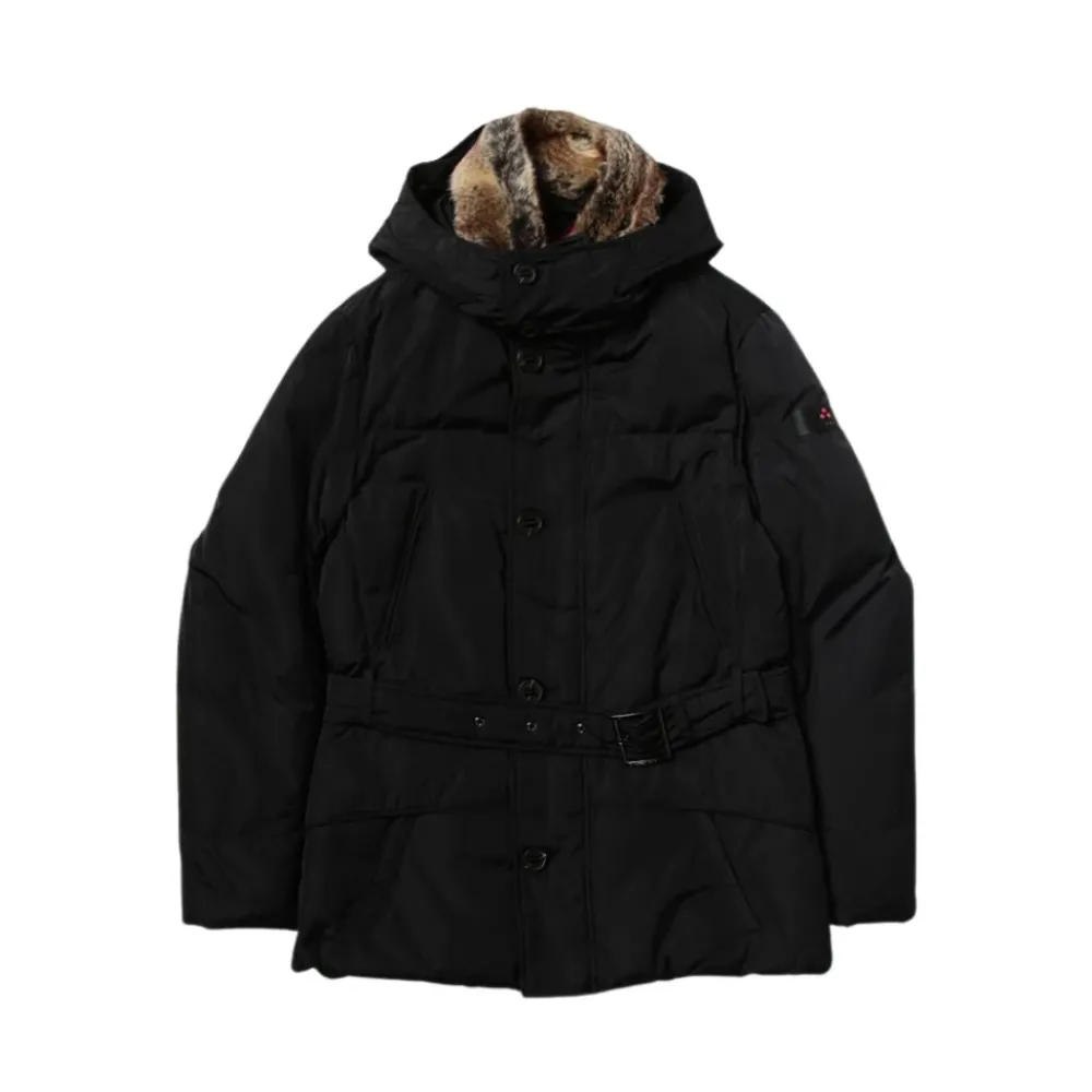 Peuterey Jassen^Klassieke Gewatteerde Jas met Nepbont