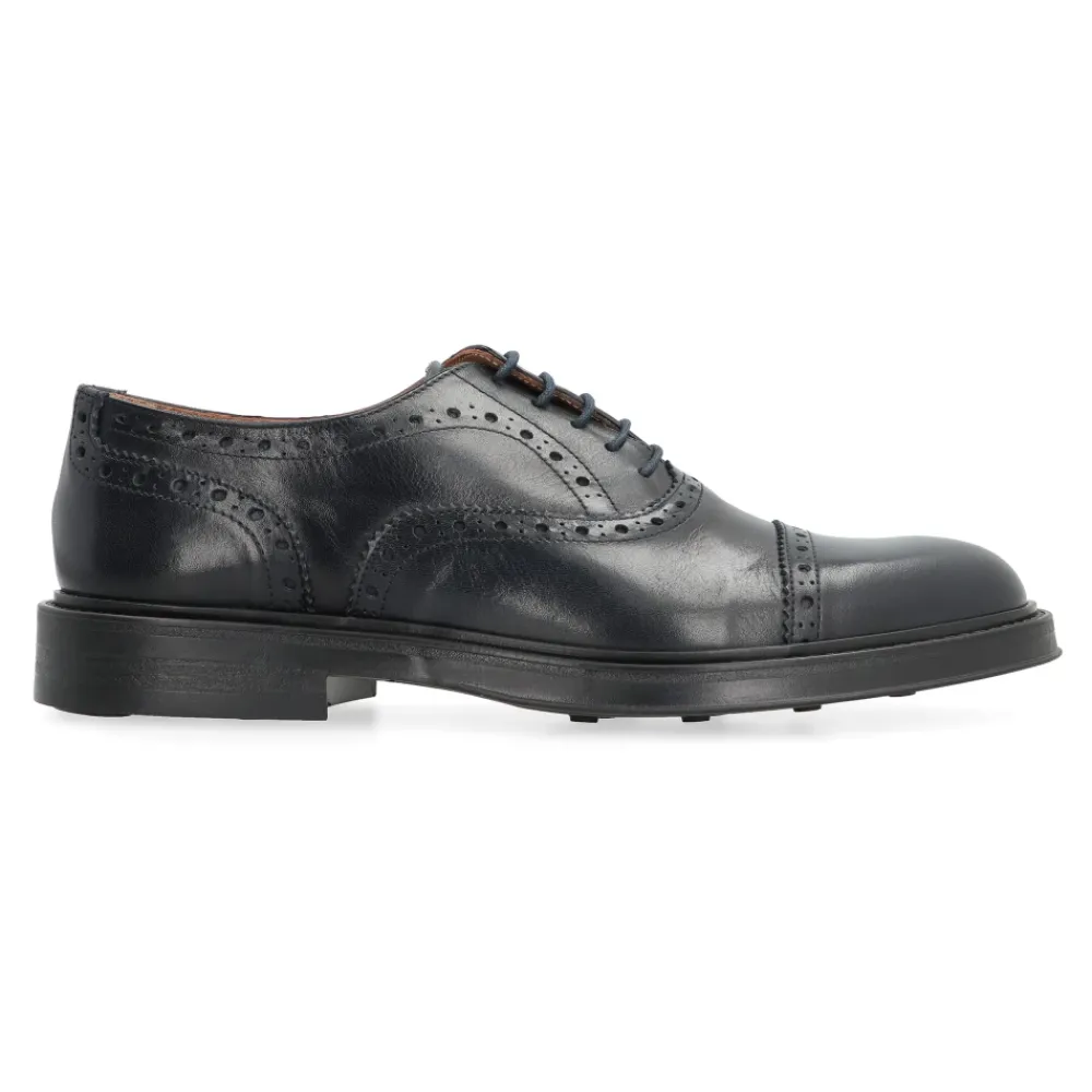 Heren Bruno Magli Instappers & Slip Ons^Klassieke Leren Brogue Veterschoenen
