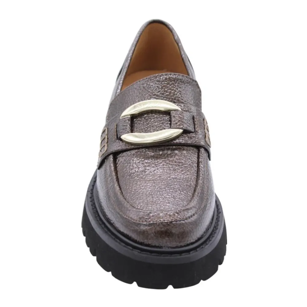 DAMES Scapa Klassieke Leren Mocassin Schoenen