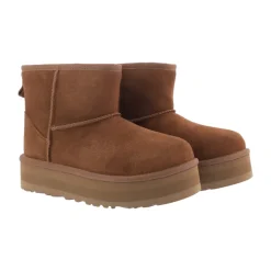 UGG Laarzen^Klassieke Mini Platform Chestnut Kinderlaarzen