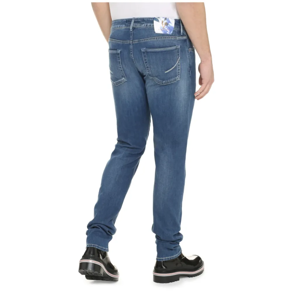 Heren Hand Picked Klassieke Straight-Leg Jeans
