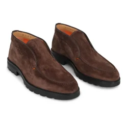 Heren Santoni Laarzen^Klassieke Suede Chukka Boot