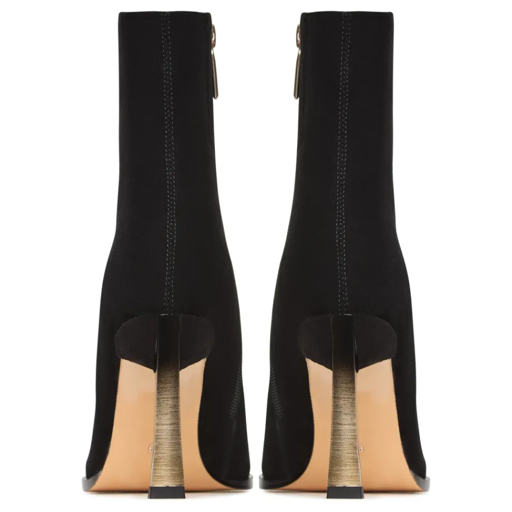 DAMES Cesare Gaspari Kleur Stiletto Hak Enkellaarsjes Scarlett -