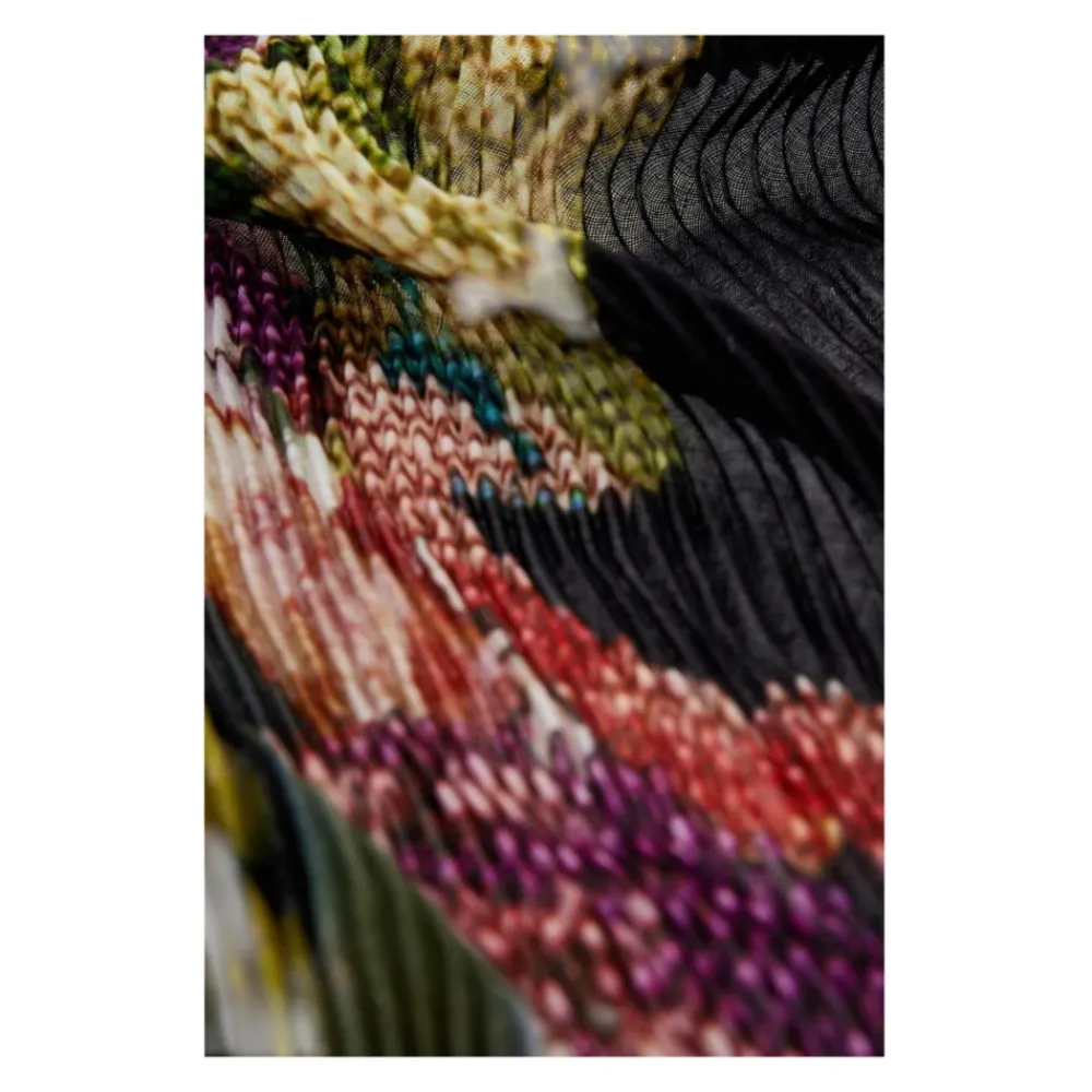 DAMES Desigual Sjaals^Kleurrijk Patroon Polyester Sjaal