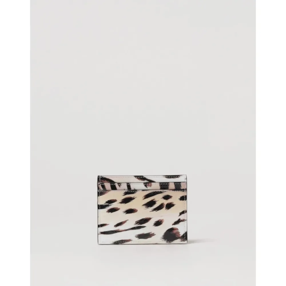 DAMES Christian Louboutin Kleurrijke Luipaardprint Kaarthouder