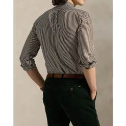 Heren Polo Ralph Lauren Overhemden^Koper Latte Pullover Sweater