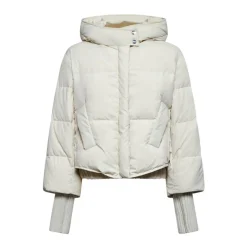 DAMES Silvian Heach Jassen^Korte donsjack met hoge kraag