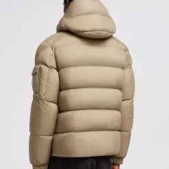 Heren Moncler Korte donsjas met afneembare capuchon