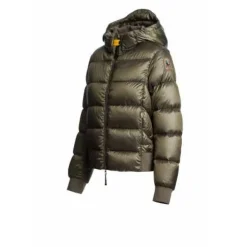 DAMES Parajumpers Korte Olijfgrijze Mariah Hoodie Jas