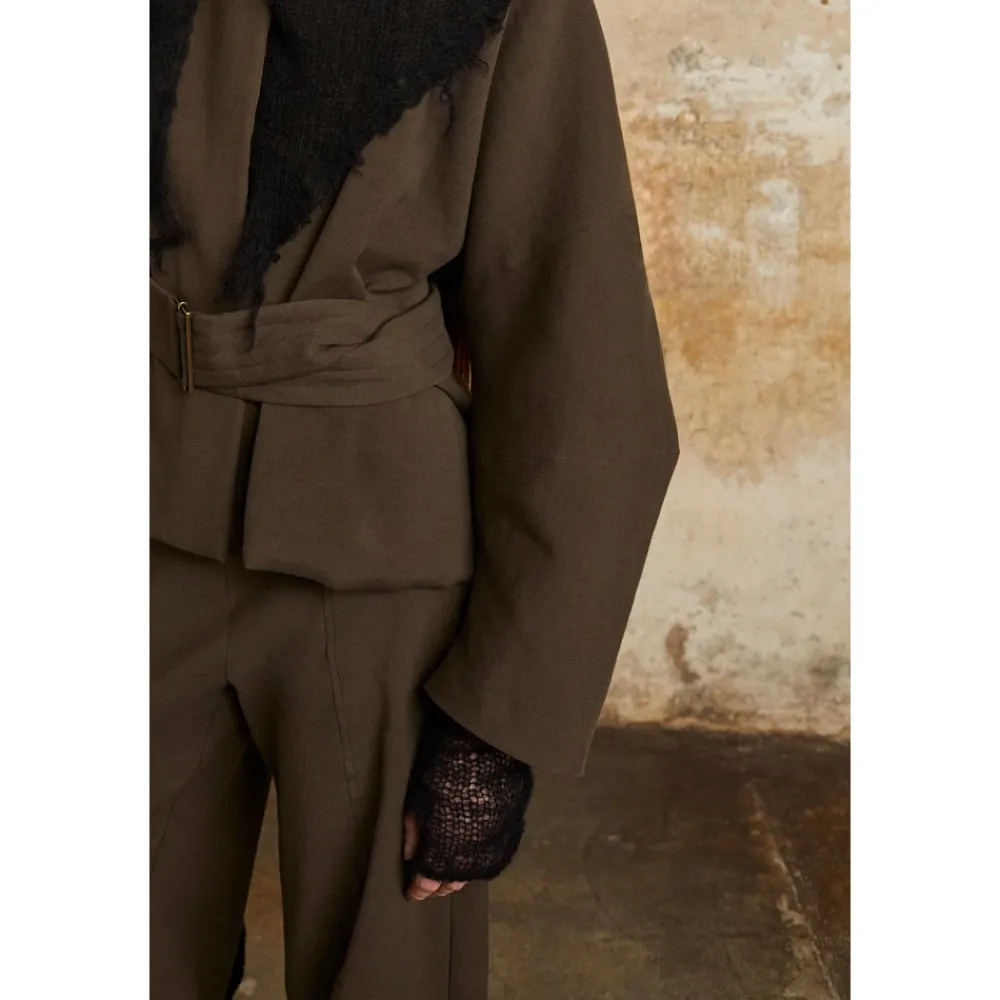 Heren Cortana Korte Open Gebreide Handschoenen