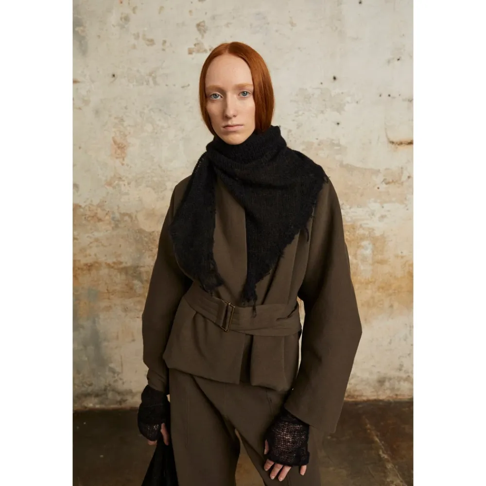 Heren Cortana Korte Open Gebreide Handschoenen