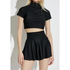 Adidas Originals Korte top met geborduurd logo