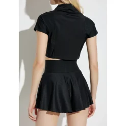 Adidas Originals Korte top met geborduurd logo