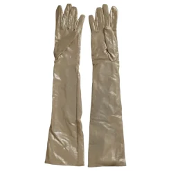 DAMES Dolce & Gabbana Handschoenen^Kristalversierde Satijnen Handschoenen