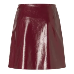 DAMES Ana Alcazar Rokken^Kunstleder Mini Rok