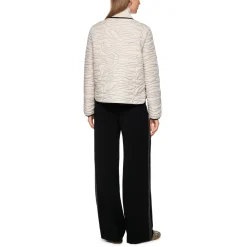 DAMES Marc Cain Kurze Steppjacke mit Strick-Detail