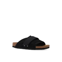 Heren Birkenstock Kyoto Nubuck Sandalen