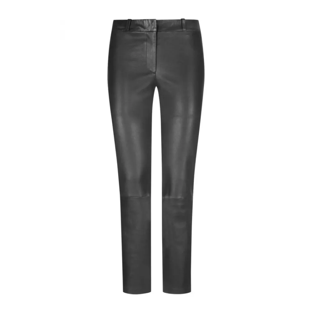 DAMES Arma Broeken^001L221007.02 Broek Leer Fabrizia