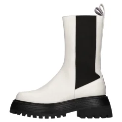 DAMES 3JUIN Chelseaboots^Laarzen Crème