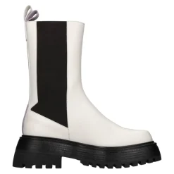 DAMES 3JUIN Chelseaboots^Laarzen Crème