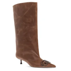 DAMES Diesel Enkellaarsjes^Laarzen met hak D-VENUS