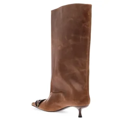 DAMES Diesel Enkellaarsjes^Laarzen met hak D-VENUS