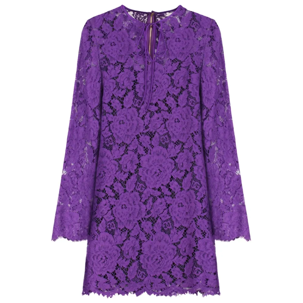 DAMES Dolce & Gabbana Jurken^Lace Mini Dress