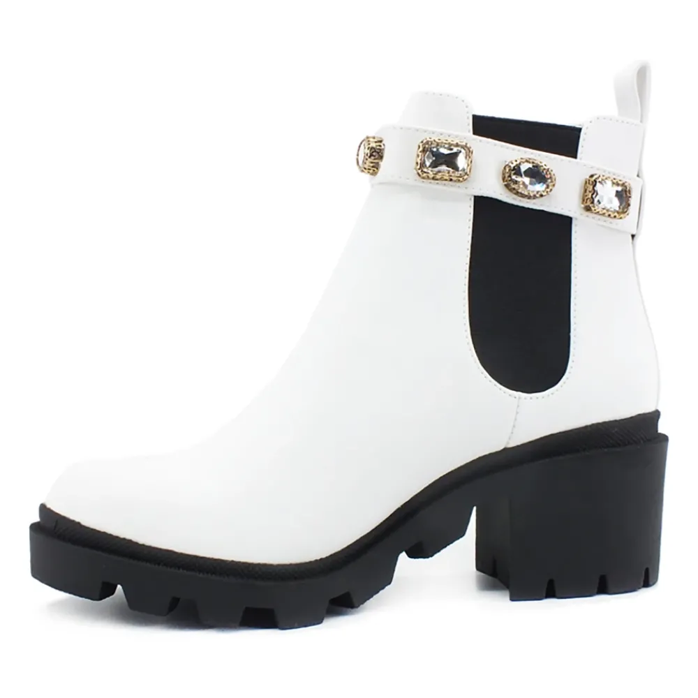 DAMES Steve Madden Chelseaboots^Lace-up Laarzen