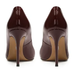 DAMES Kazar Pumps^Lakleren bordeaux pumps