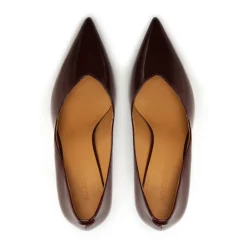 DAMES Kazar Pumps^Lakleren bordeaux pumps