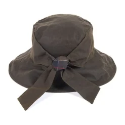 DAMES Barbour Landelijk geïnspireerde gewaxte katoenen hoed