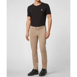 Heren Philipp Plein Broeken^Lange Broek met Rits