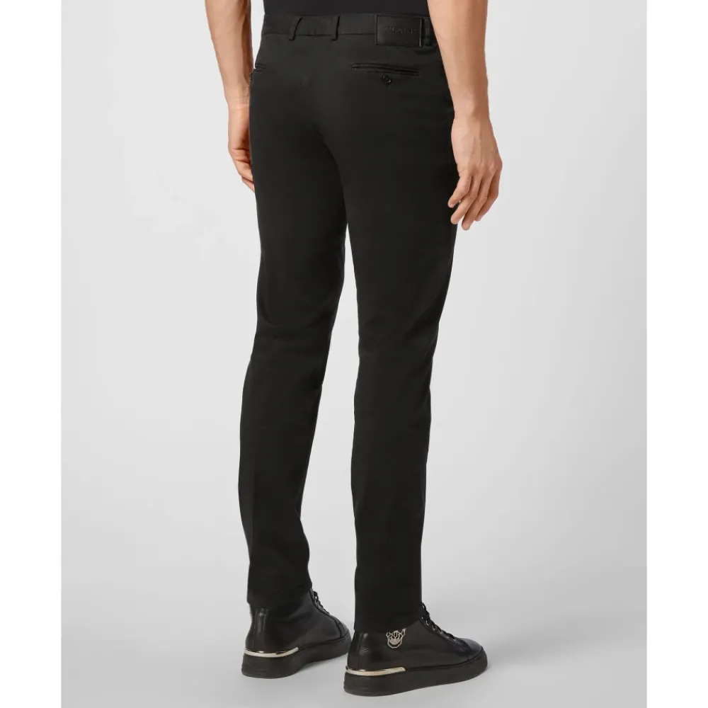 Heren Philipp Plein Lange Broek met Rits