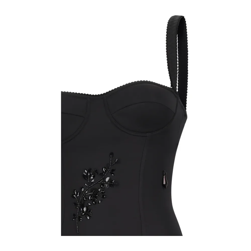 DAMES DES PHEMMES Lange Bustierjurk