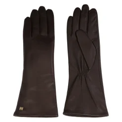 DAMES Kazar Lange donkere monogramhandschoenen