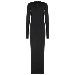 DAMES The Attico Lange geribde cardigan