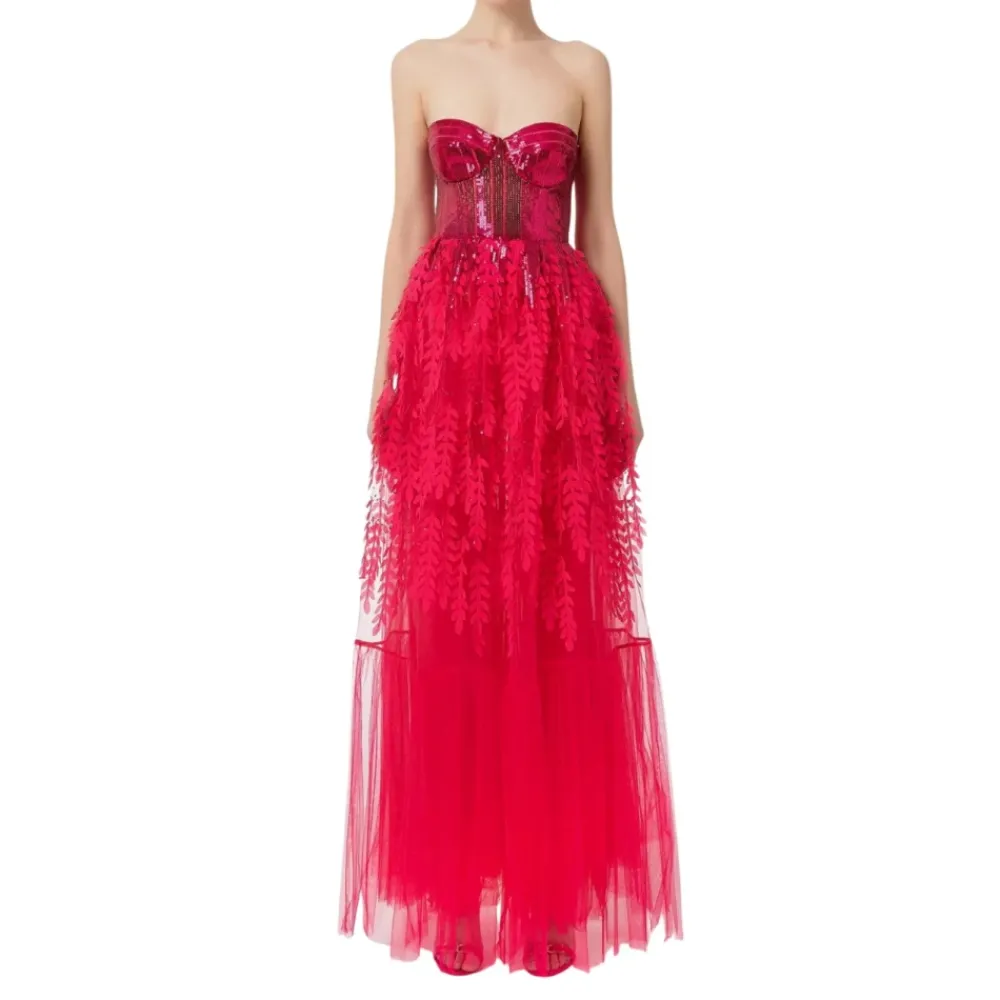 DAMES Elisabetta Franchi Lange jurk