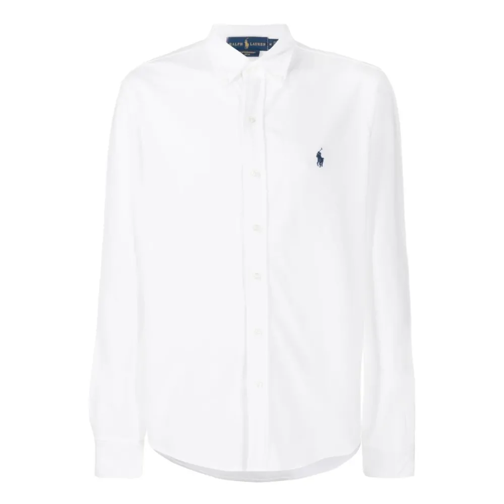 Heren Polo Ralph Lauren Overhemden^Lange Mouw Gebreide Shirts