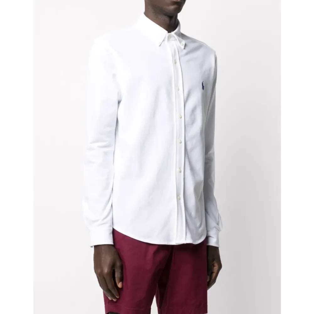 Heren Polo Ralph Lauren Overhemden^Lange Mouw Gebreide Shirts