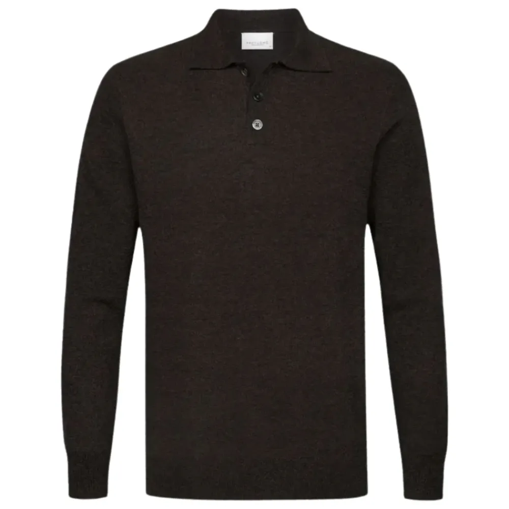 Heren Profuomo Shirts^Lange Mouw Overhemden Ppwj30033